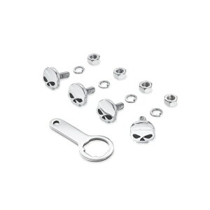 y 94546-05 zn[[@EB[GXJCZXv[g}EeBOn[hEFASkull License Plate Mounting Hardware