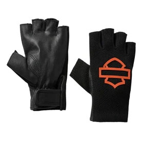 HARLEY-DAVIDSON 純正（ハーレーダビッドソン）ウィメンズ フィンガーレスグローブ ダイナニット ブラック_ 97205-26VW