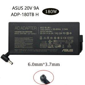 純正新品 ASUS 20V 9A ADP-180TB H 180W Asus ROG 14 GA401 502 G14 20V 9A 180W ADP-180TB H 交換用 ACアダプター 充電器 PC電源 6.0mm*3.7mm