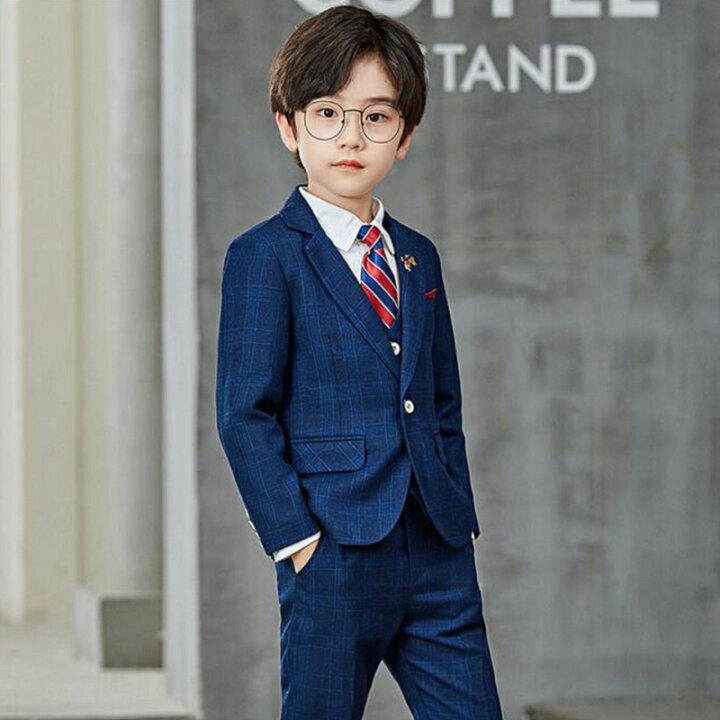 楽天市場】送料無料 入学式 スーツ 男の子 120 長ズボン フォーマル  