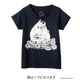 PeopleTree オーガニックコットン ムーミン キッズTシャツ (半袖) | オーガニック コットン 綿 ナチュラル 半袖 春夏 薄手 キャラクター moomin Tシャツ ピープルツリー 子供用 男女兼用 [M便 1/2]