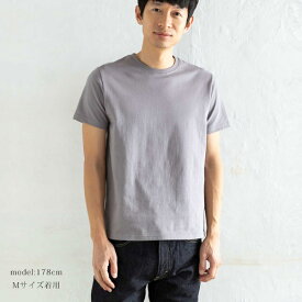 PeopleTree オーガニックコットン Tシャツ ユニセックス ベーシック | オーガニック コットン 綿100 ピープルツリー レディース メンズ トップス Tシャツ カットソー 半袖 ベーシック 無地 フェアトレード エコ 敏感肌 サークル イベント ユニセックス [M便 1/1]