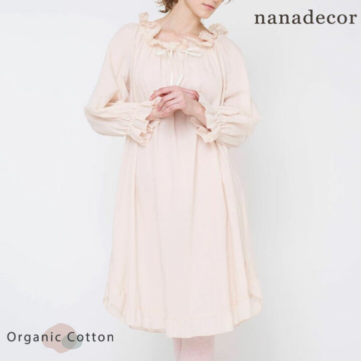 楽天市場】nanadecor オーガニックコットン チェリーブロッサムドレス 
