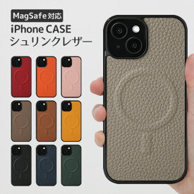 iPhoneケース MagSafe対応 iPhone17 ケース 本革 iPhone16 iPhone15 ケース 14Pro iPhone13 13mini 13Pro iPhone12 12Pro 12mini iPhoneSE 第3世代 第2世代 13 12 Pro mini SE 8 7 アイフォン アイホン アイホーン グリップ付き スマホケース マグセーフ マグセイフ 日本郵便
