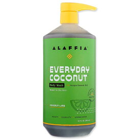 ALAFFIA エブリデイココナッツ ボディウォッシュ 普通肌・乾燥肌向け ココナッツライムの香り 950ml（32floz）アラフィア&lt;br&gt;