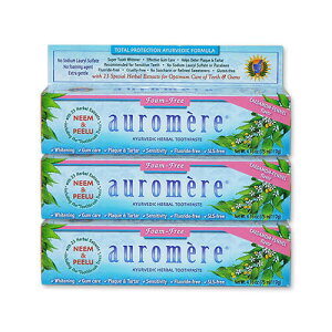 yX8000~ȏ1000~OFFz[y[Xg󎕖][3Zbg] I[A A[F[_ n[o tH[t[ e117g auromere Herbal Tooth Paste Cardamon 4.16 oz