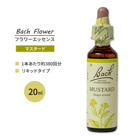ネルソンバッチ バッチオリジナルフラワー レメディ マスタード 20ml (0.7floz) Nelson Bach Original Flower Remedy Mustard フラワーエッセンス