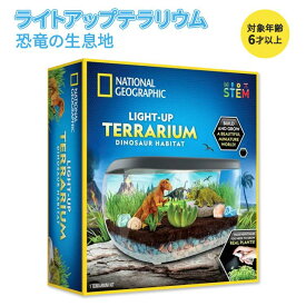 ナショナルジオグラフィック ライトアップテラリウム 恐竜の生息地 [ナショナル ジオグラフィック] National Geographic Light up Terrarium: Dinosaur Habitat [National Geographic] ワクワク