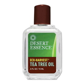 【今だけ半額】【日本未発売】ティーツリー オイル エコ ハーベスト 0.5 fl oz (15ml) DESERT ESSENCE (デザートエッセンス) かゆみ 抗菌 話題 匂い ケア リラックス