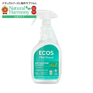 �G�R�X �A�[�X�t�����h���[ �e�B�[�c���[ �o�X���[���N���[�i�[ 650mL ECOS Earth Friendly Products Tea Tree Bathroom Cleaner 22 fl. oz. �y�����񂹏��i�z
