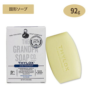 yX8~ȏ1000~OFFN[|z[ǂ̎􂢂]Op ^CbNX jLrg[gg tFCX&{fB\[v 92g (3.25oz) Thylox Grandpa's Grandpa's Thylox Acne Treatment Soap 92g 3.25ozy