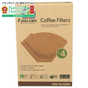 [12�Z�b�g]�C�t���[�P�A �i���o�[4�R�[�q�[�t�B���^�[ If You Care Coffee Filter No4 �y�����񂹏��i�z�y���킹�Ĕ��������z
