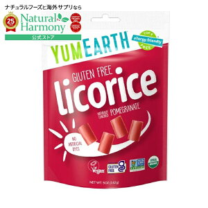 yX8~ȏ1000~OFFN[|z[ǂHׂȂ玕̂߂][6Zbg]A[X I[KjbN Oet[ UN RX 142g(5 oz) Yumearth Organic Gluten Free Pomegranate Licorice y