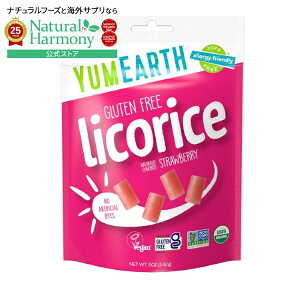 yX8000~ȏ1000~OFFz[ǂHׂȂ玕̂߂][6Zbg]A[X I[KjbN Oet[ Xgx[RX 142g(5 oz) Yumearth Licorice Strawberry Org y񂹏izy