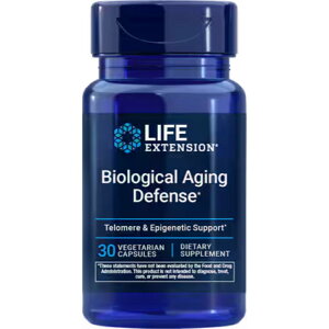 ���C�t�G�N�X�e���V���� �o�C�I���W�J�� �G�C�W���O �f�B�t�F���X 100mg, 30 �x�W�^���A�� �J�v�Z�� Life Extension Biological Aging Defense 100 mg, 30 vegetarian capsules �y�����񂹏��i�z