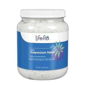 ピュア マグネシウム フレーク 塩化マグネシウムブライン 約1.2kg Life Flo (ライフフロー)
