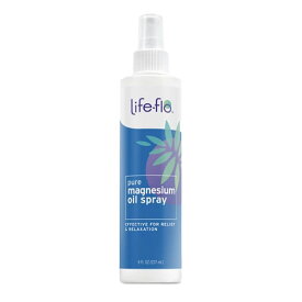 ライフフロー ピュアマグネシウムオイルスプレー ボディオイル 237ml (8floz) Life-flo Pure Magnesium Oil Spray