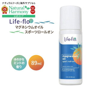 yX8~ȏ1000~OFFN[|zCtt[ }OlVEIC X|[c[I ~g̍ 89ml (3fl oz) Life-flo Magnesium Oil Sport Roll-on g[ [Jz