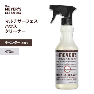 �y�|�C���gUP��15��20��-22���z[���ł��s�J�s�J��]�~�Z�X�}�C���[�Y�N���[���f�C �}���`�T�[�t�F�X �G�u���f�C �N���[�i�[ ���x���_�[�̍��� 473ml (16floz) Mrs. Meyers Clean Day Lavender Multi-Surface Eve