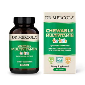 DR. MERCOLA チュアブル マルチビタミン 子供用 60粒 ドクターメルコラ Chewable Multivitamin for Kids 60Tablets