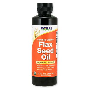 �F��I�[�K�j�b�N �t���b�N�X�V�[�h�I�C�� 355ml�i12floz�j NOW Foods �i�i�E�t�[�Y�j Flax Seed Oil 12floz 355ml