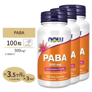yX8000~ȏ1000~OFFz[₩ȖɌȂh{f]iEt[Y PABA 500mg 100 xWJvZ NOW Foods Para-Aminobenzoic Acid Veg Capsules r^~BQ pA~m_ X ӂӂ 