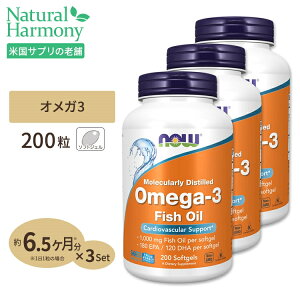 yX8~ȏ1000~OFFN[|z[׋Edŗ͂𔭊]iEt[Y IK3 tBbVIC 1000mg 200 \tgWF iEt[Y NOW Foods Omega-3 softgels EPA DHA Pi Zbg NT