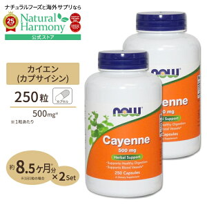 yX8000~ȏ1000~OFFz[_CGbge܂]JCGihqj 500mg 250 NOW Foods(iEt[Y) [2Zbg] Cayenne 500 mg - 250 Capsules JvZ NTvg h{⏕Hi CO A