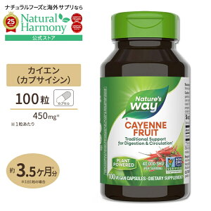 yX8~ȏ1000~OFFN[|z[_CGbge܂]lC`[YEFC JCG (hq 40000HU) 450mg JvZ 100 Nature's Way Cayenne JvTCV _CGbg NTvg h{