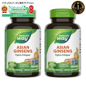 yXߋő勉MAX2540~OFFN[|z[ƂȂ][2Zbg] lC`[YEFC RAWZ(NlQ) 1120mg (2) JvZ 100 Nature's Way Asian Ginseng 100caps