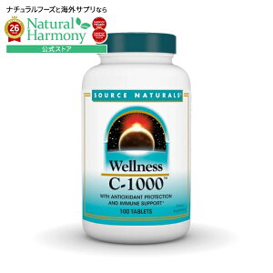 �\�[�X�i�`�������Y �E�F���l�X C-1000 100�� Source Naturals Wellness C-1000�E100 Tablet �y�����񂹏��i�z�y���킹�Ĕ��������z