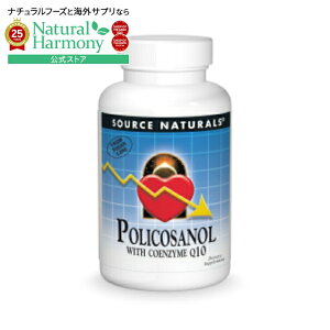 yX8~ȏ1000~OFFN[|z\[Xi`Y |RTm[ƃRGUCQ10 ^ubg SOURCE NATURALS Policosanol with Coenzyme Q10 10 mg 60 Tablet y񂹏izy킹Ĕz