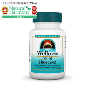 �\�[�X�i�`�������Y �E�F���l�X �I�C���I�u�I���K�m 45mg 30�x�W�J�v�Z�� Source Naturals Wellness Oil of Oregano�E45 mg 30 Vegetarian Capsule �y�����񂹏��i�z�y���킹�Ĕ��������z