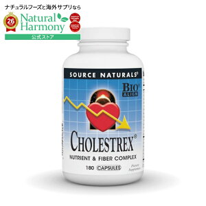 �\�[�X�i�`�������Y �R���X�e���b�N�X 180�J�v�Z�� Source Naturals Cholestrex 180 Capsule �y�����񂹏��i�z�y���킹�Ĕ��������z