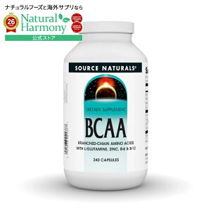 �\�[�X�i�`�������Y BCAA 733mg 240�J�v�Z�� Source Naturals BCAA 733 mg 240 Capsule �y�����񂹏��i�z�y���킹�Ĕ��������z