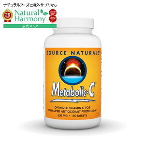 �\�[�X�i�`�������Y ���^�{���b�NC 500mg 180�� Source Naturals Metabolic C�E500 mg 180 Tablet �y�����񂹏��i�z�y���킹�Ĕ��������z
