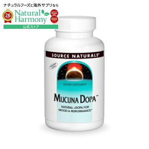 �\�[�X�i�`�������Y ���N�i�h�[�p �J�v�Z�� SOURCE NATURALS Mucuna Dopa 100 mg 120 Vegetarian Capsule �y�����񂹏��i�z�y���킹�Ĕ��������z