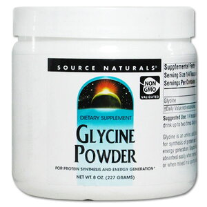 yX8~ȏ1000~OFFN[|z[KȐT|[g]\[Xi`Y OV Tvg OV pE_[ 227g Source Naturals Glycine Powder 8oz NTvg h{⏕Hi C
