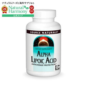 �\�[�X�i�`�������Y �A���t�@���|�_ �J�v�Z�� SOURCE NATURALS Alpha Lipoic Acid 600 mg 60 Capsule �y�����񂹏��i�z�y���킹�Ĕ��������z