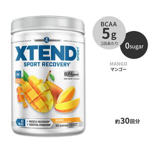 �G�N�X�e���h �X�|�[�c BCAA�p�E�_�[ �}���S�[�� 30�H�� Xtend Sport BCAA Powder Mango 30 servings �؃g�� �g���[�j���O �_�C�G�b�g �p�E�_�[