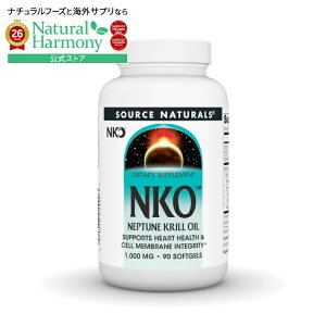 �\�[�X�i�`�������Y NKO �l�v�`���[���N�����I�C�� 1000mg 90�\�t�g�W�F�� Source Naturals NKO Neptune Krill Oil 1000 mg 90 Softgel �y�����񂹏��i�z�y���킹�Ĕ��������z