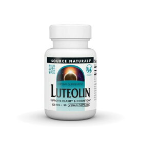 ソースナチュラルズ ルテオリン 30ベジカプセル Source Naturals Luteolin 30Vc 【お取り寄せ商品】