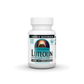 ソースナチュラルズ ルテオリン 60ベジカプセル Source Naturals Luteolin 60Vc 【お取り寄せ商品】