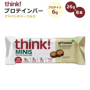 yő1000~OFFN[|zVNI ~j veCXibNo[ Ahx`[tY 26g×8{ ThinkIMINI Protein SnackBar Chocolate Chip َq h{Hi wV[