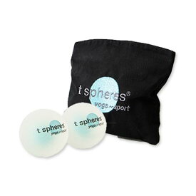 [おうちでリフレッシュ♪]【在庫限り！】香り付きマッサージボール エンパワーミント ペパーミントアロマ 58mmラクロスボールサイズ t-spheres (ティースフィアズ) ホームスパ セルフマッサージ