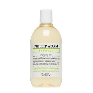 tBbvA_  AbvTC_[rlK[ Vv[ 355ml PHILLIP ADAM Unscented Apple Cider Vinegar Shampoo 12 OUNCE y񂹏iz