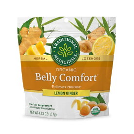 トラディショナルメディシナルズ ベリーコンフォート ハーバルロゼンジ OG 117g TRADITIONAL MEDICINALS TEAS Belly Comfort Herbal Lozenges OG 4.13 OUNCE 【お取り寄せ商品】