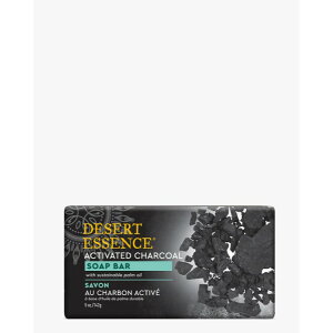 yXߋő勉MAX2540~OFFN[|zfU[gGbZX Y\[vo[ 142g DESERT ESSENCE Activated Charcoal Soap Bar 5 OUNCE y񂹏iz