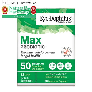 �L���[���b�N �L���[�h�t�B���X �}�b�N�X�v���o�C�I�e�B�N�X 30�J�v�Z�� KYOLIC Kyo-Dophilus Max Probiotic 30 CAPSULE �y�����񂹏��i�z