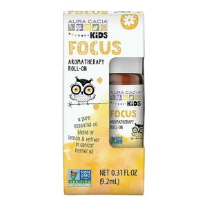 yXߋő勉MAX2540~OFFN[|zI[JVA LbY [I tH[JX 8.8g AURA CACIA Kids Focus Roll-On 0.31 OUNCE y񂹏iz